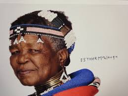 Esther Mahlangu Color Photo Signed Autograph Africa - Guaranteed Autographs - mahlangu-esther-color-photo-signed-autograph-africa-15