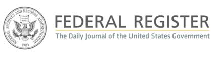 Résultat de recherche d'images pour "federalregister.gov"