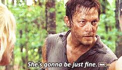 mygifs the walking dead Daryl Dixon Norman Reedus andrea carol peletier season 2 daryl it&#39;s a fav kdajdjakjdaskd bloodletting - tumblr_mkvd9hVQOr1rtv2f3o3_250