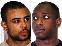 Tunde Abiodun and Andre Burke were jailed for a total of 25 years - _39384734_burkeabiodun203