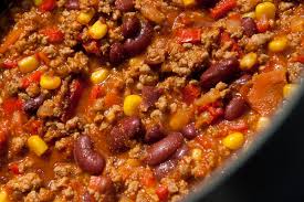 Résultat de recherche d'images pour "chili con carne"