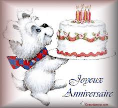 Image result for joyeux anniversaire mon amie:image animées