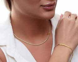 دستبند طلا تیغ ماهی