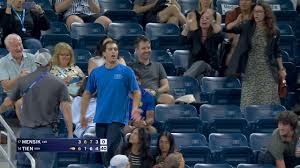 Unruly fan ejected from US Open