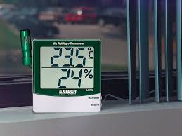 Extech 445715 Big Digit Remote-Probe Hygro-Thermometer | 10 ...