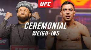 UFC Baku Ceremonial Weigh-In Video