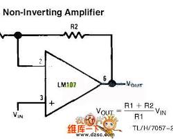 Imagen de 同相放大器电路图