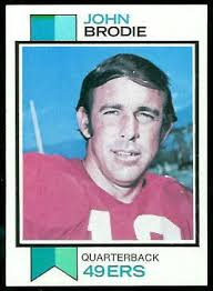 John Brodie 1973 Topps football card. Want to use this image? See the About page. - John_Brodie