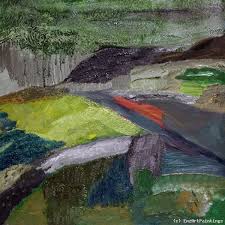 Paysage vert von Albert Enz at artists.de - Künstler, Kunst und ... - 255489_paysage-vert