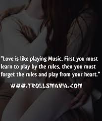 Quotes About Love And Music. QuotesGram via Relatably.com