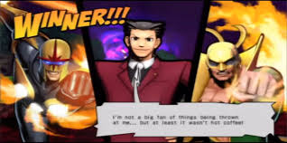 scans_daily | Phoenix Wright in Marvel vs Capcom 3 footage! You ... via Relatably.com