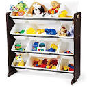 Tot tutors espresso toy organizer Sydney