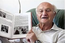 CLASS ACT: Richard Adkins with a book containing images of his former classmate David Frost, ... - Frosts-Death-Richard-Adkins-memories