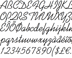 Imagem de Kaufmann BT font