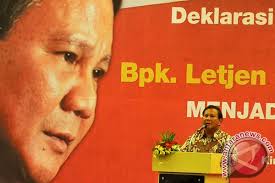 (ANTARA FOTO/Wahyu Putro A) ... among others, the United Development Party (PPP), the National Mandate Party (PAN), and the Nation Awakening Party (PKB)... ... - 20140402Dukungan-Untuk-Prabowo-020414-wpa-6