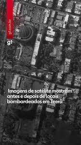VÍDEO: veja antes e depois de locais bombardeados em Teerã, no Irã