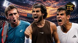 Carlos Alcaraz durante el US Open y las nuevas promesas del tenis español