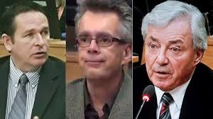 Yves Themens, Francois Theriault and Gilles Vezina, municipal civil servants who testified at the Charbonneau Commission, had their fates decided Friday. - image