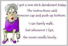 funny old lady quotes | Funny Picture - New Stick Deodorant ... via Relatably.com