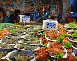 Image of Jomtien Night Market in Pattaya, Thailand