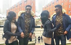 Image result for basketmouth and wife