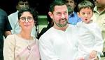 Azad watches Thugs Hindostan with