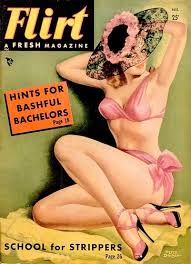 Image result for images girlie magazines of the 50s