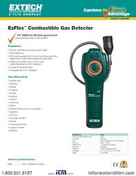 EzFlex™ Combustible Gas Detector