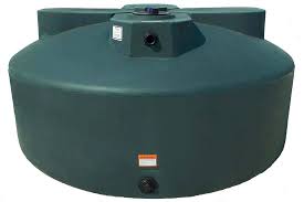 43802 | Norwesco 600 Gallon Plastic Water Storage Tank