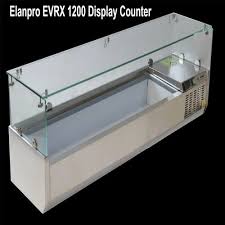 Glass And Aluminum Elanpro EVRX 1200 Display Counter, For ...