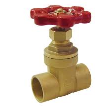 Mueller Streamline Gate Valve Copper Sweat Brass Valve ...