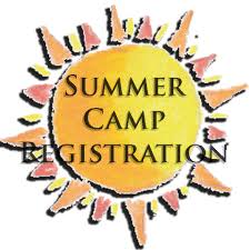 summer camp sign with professional teachers