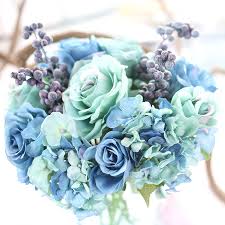 Image result for karangan bunga mawar biru