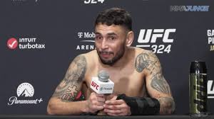 UFC 324: Alex Perez post-fight interview
