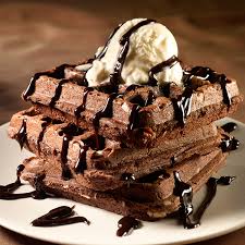 Image result for waffle extra chocolate