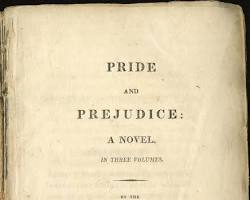 Pride and Prejudice (1813) book cover