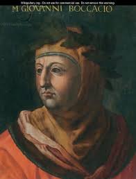 Portrait Of The Author And Poet Giovanni Boccaccio (Circa 1313-1375) - ( - painting1