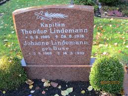 Grab von Theodor Lindemann (09.08.1905-29.08.1976), Friedhof ...
