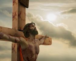 Jesus dying on the cross