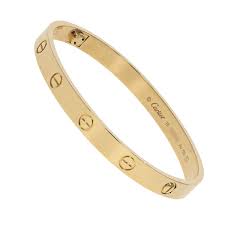 Estate Cartier Love Bracelet- Size 18 - Luxury In Reach