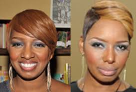 Let&#39;s compare old NeNe with new NeNe: NeNe&#39;s new nose doesn&#39;t even look real. It looks like it&#39;s made out of wax. Stick a wick in it and say a prayer that ... - amessadamnmess