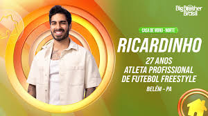 Ricardinho está na Casa de Vidro do Norte e disputa vaga no BBB 26: conheça