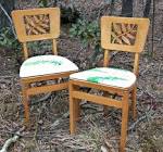 Mid Century Modern Vintage Stakmore Wood Folding by. - Pinterest