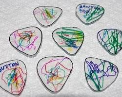 DIY guitar picks