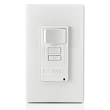 Leviton AFSW1-W Smartlock Pro Combination AFCI/Switch, 15A ...