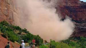 Rockfall suspends shuttle service to popular Zion National Park stops