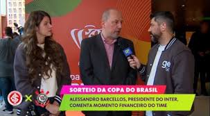 Alessandro Barcellos, presidente do Inter, comenta expectativas para as oitavas