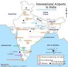 International Airports Map Airport Codes, Name and City