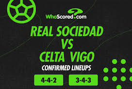 Real Sociedad vs Celta Vigo Confirmed Lineups