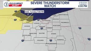 Severe Thunderstorm Watch for Erie County in place through 7 p.m.
